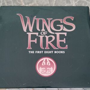 Wings of Fire Book Set - Black and Pink